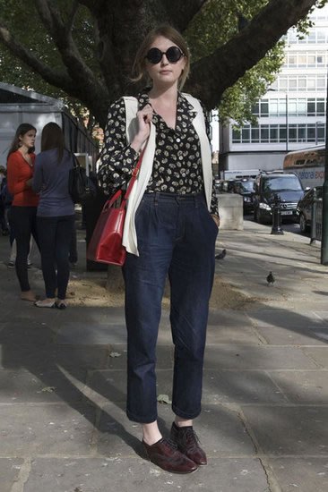 Sokak Modası Kombinleri - Londra Moda Haftası