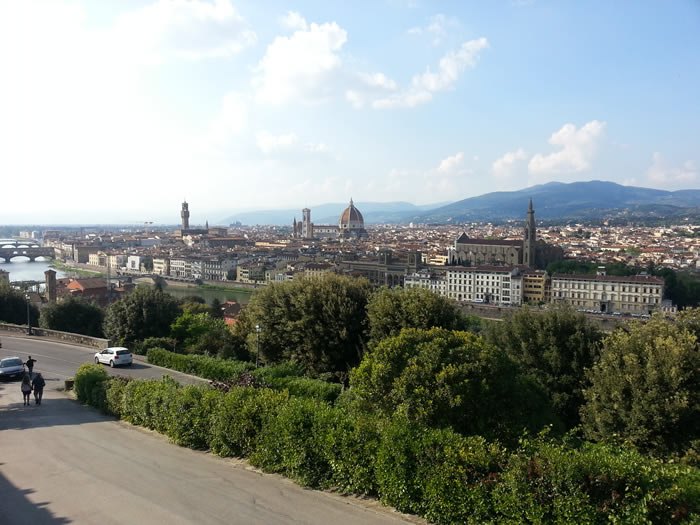Floransa Piazzale Michelangelo