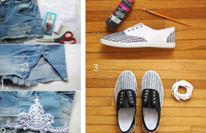 Yaz İçin Kendin Yap Moda Projeleri