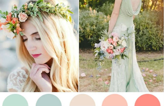 Yaz Düğünleri İçin Renk Paletleri