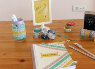 DIY Back to School Projects with Washi Tape