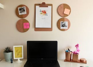 Çalışma Masası Dekorasyonu İçin Kendin Yap Fikirler