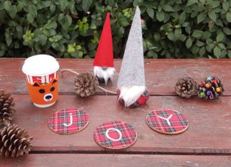 DIY New Year Gifts | Santa, Coaster, Coffee Holder