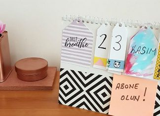 Kendin Yap Masa Takvimi ve Ücretsiz 2017 Takvimleri