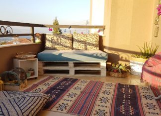 Balkon Dekorasyonu İçin Kendin Yap Projeler