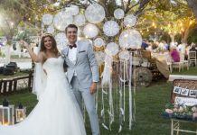 Düğün İçin Fotoğraf Arka Planı Yapımı