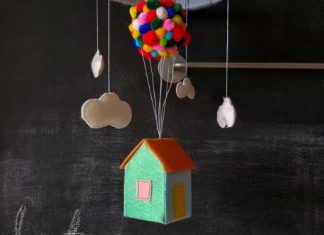 Beşik Süsü Yaptım Hem de Up Filminden İlham Alarak